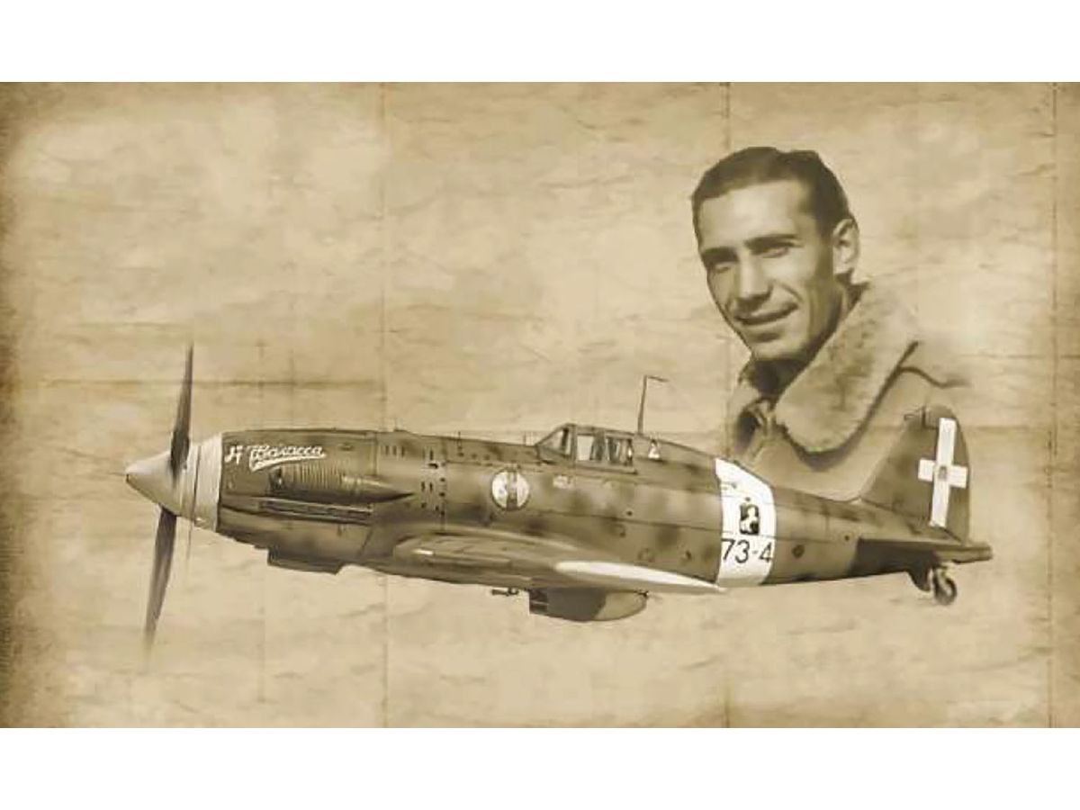 WW.II Italian Air Force Macchi MC.202 Folgore Ace