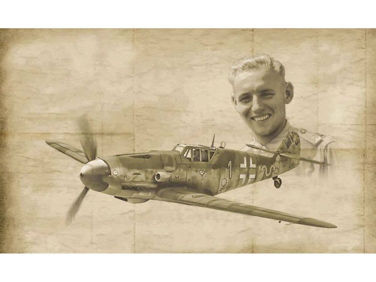 WWII German Air Force Messerschmitt Bf-109 G-2/G-6 Ace