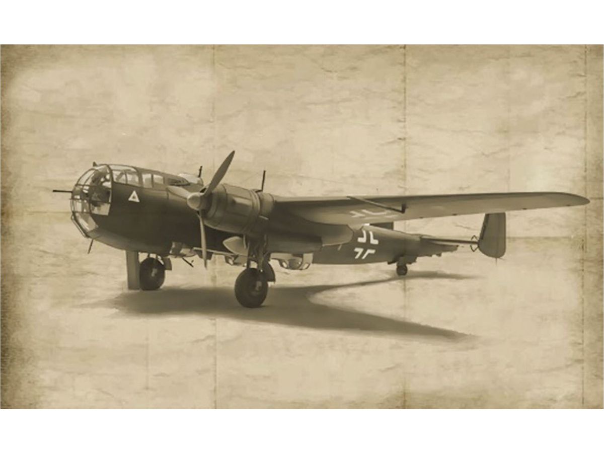 WW.II German Dornier Do217 K2 with Fritz-X guided bomb