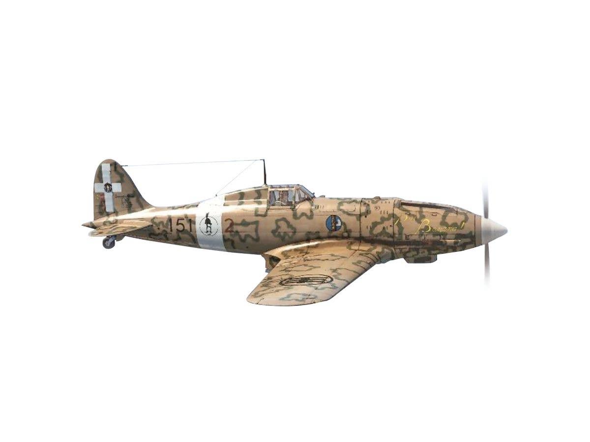 WWII Regia Aeronautica Macchi MC.202 Folgore Short Tail
