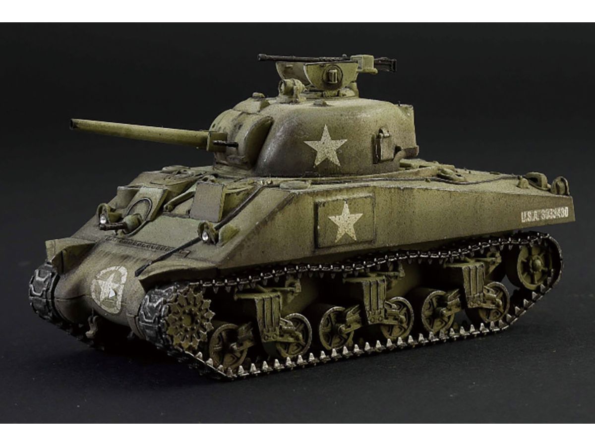 WWII US Army M4 tank Sherman 75mm Gun Mounted Type