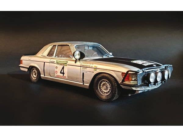 Mercedes 450 SLC Rally Bandama ( Cote d'Ivoire ) 1979 ( Japanese instruction manual included )