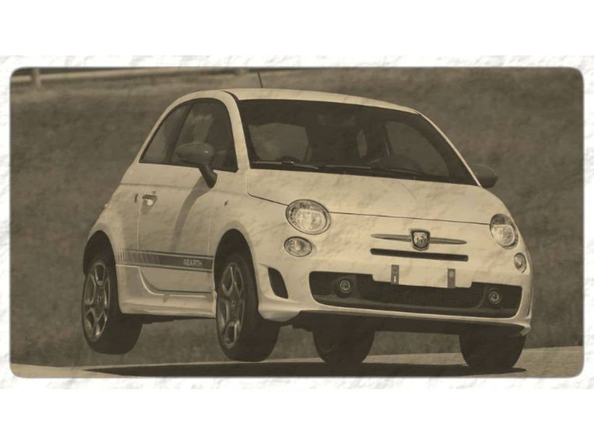 Fiat 500 Abarth (2008) w/ Japanese Bilingual Supplementary Instructions