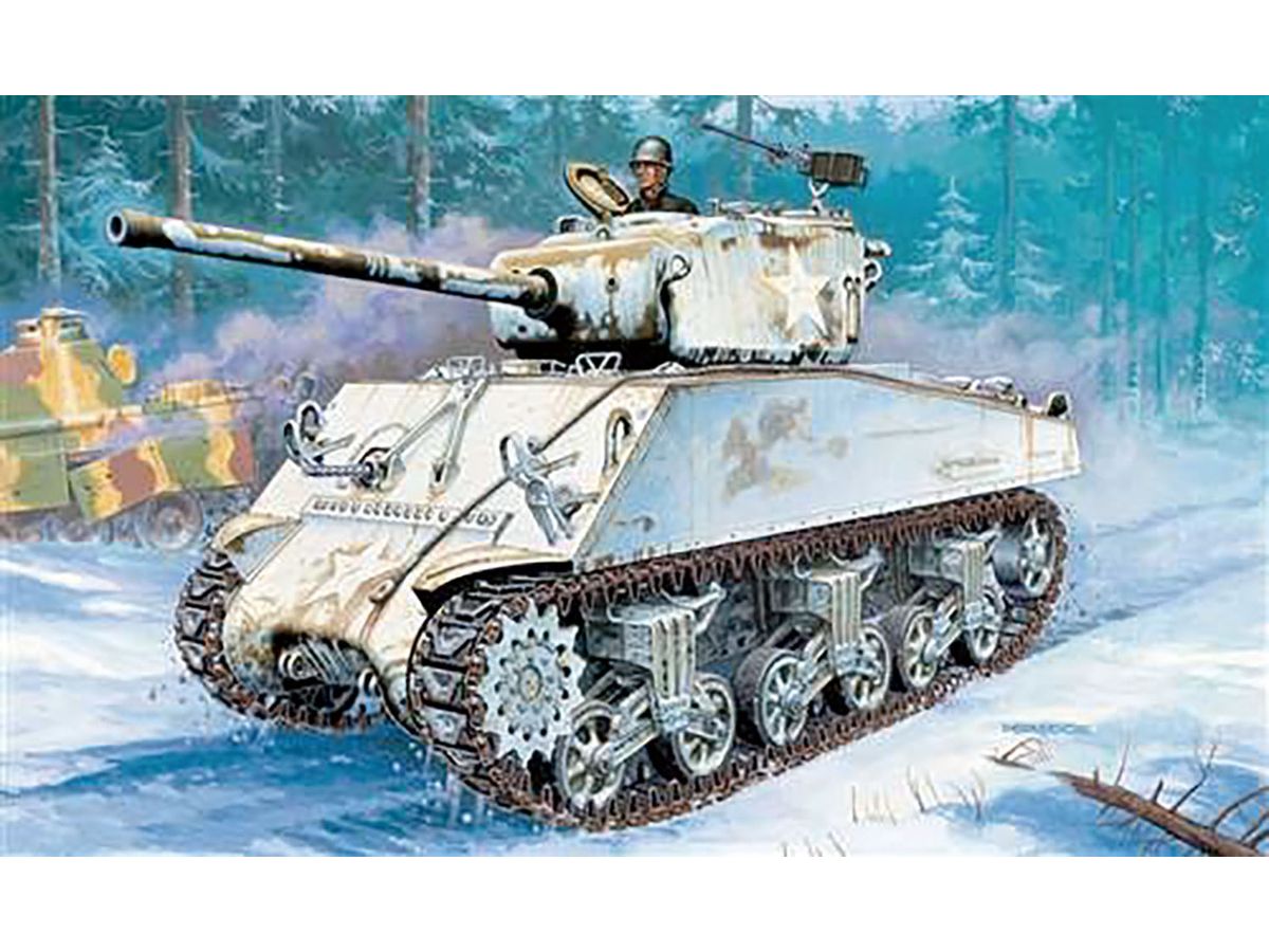 WWII U.S. Army M4A3 (76) W Sherman