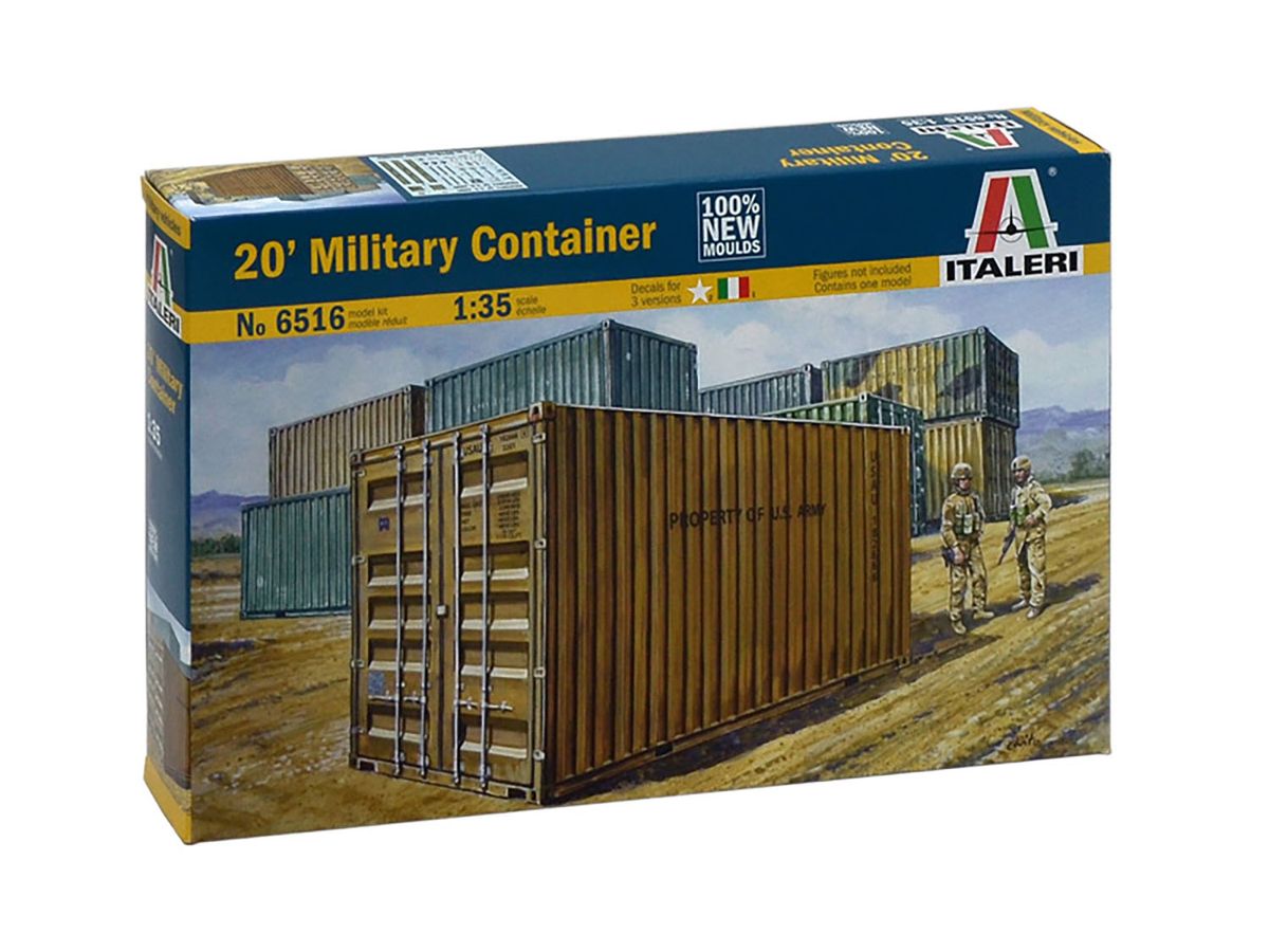 Scenery Accessories Modern 20ft Military Container