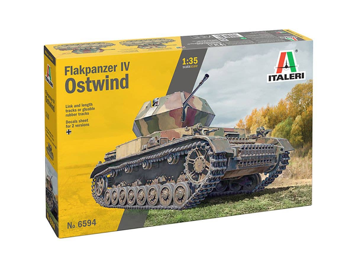 WWII German Army Ostwind IV Flakpanzer