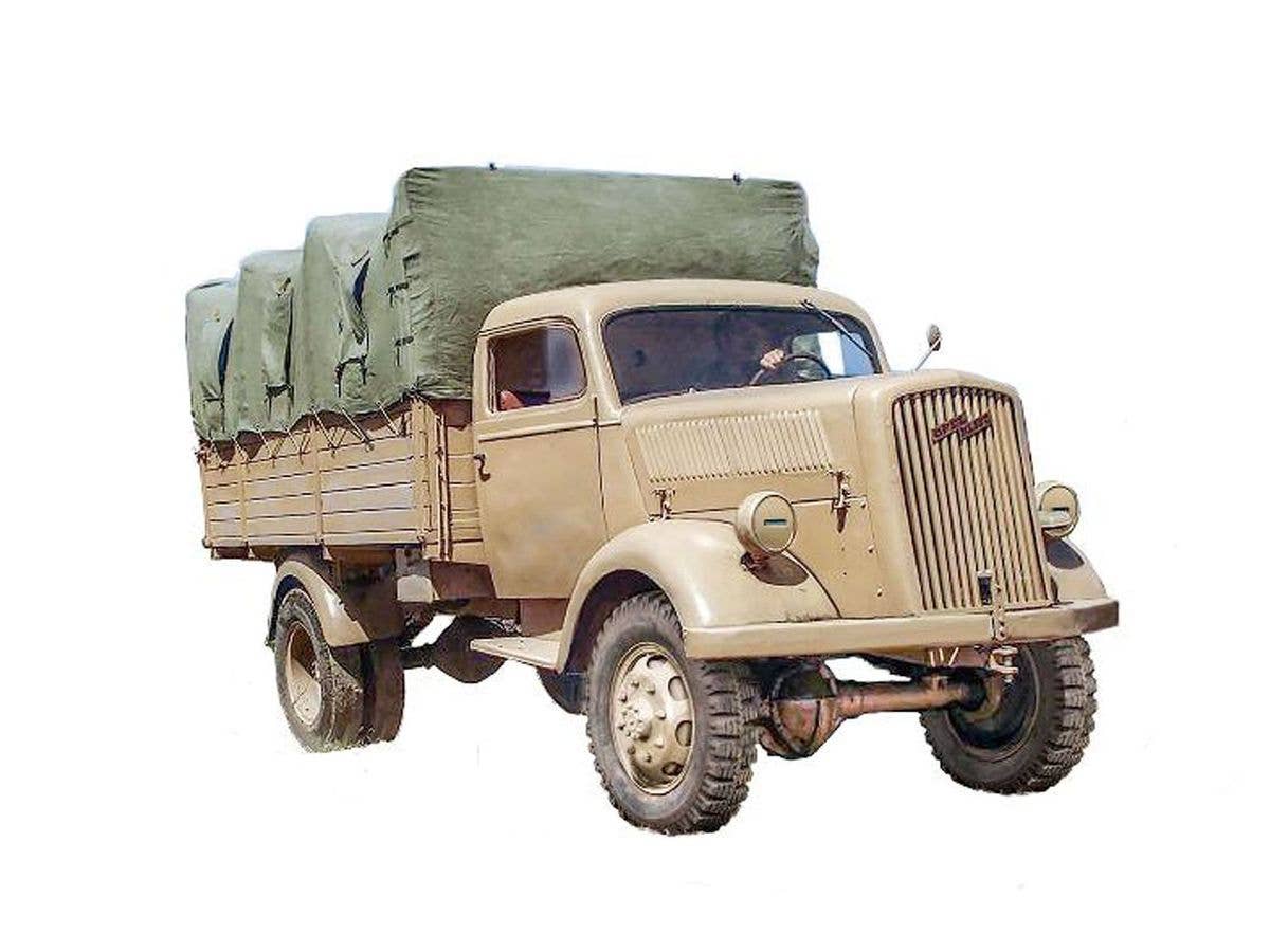 WWII German Kfz305 Opel Blitz Type A 4x4 Military Truck