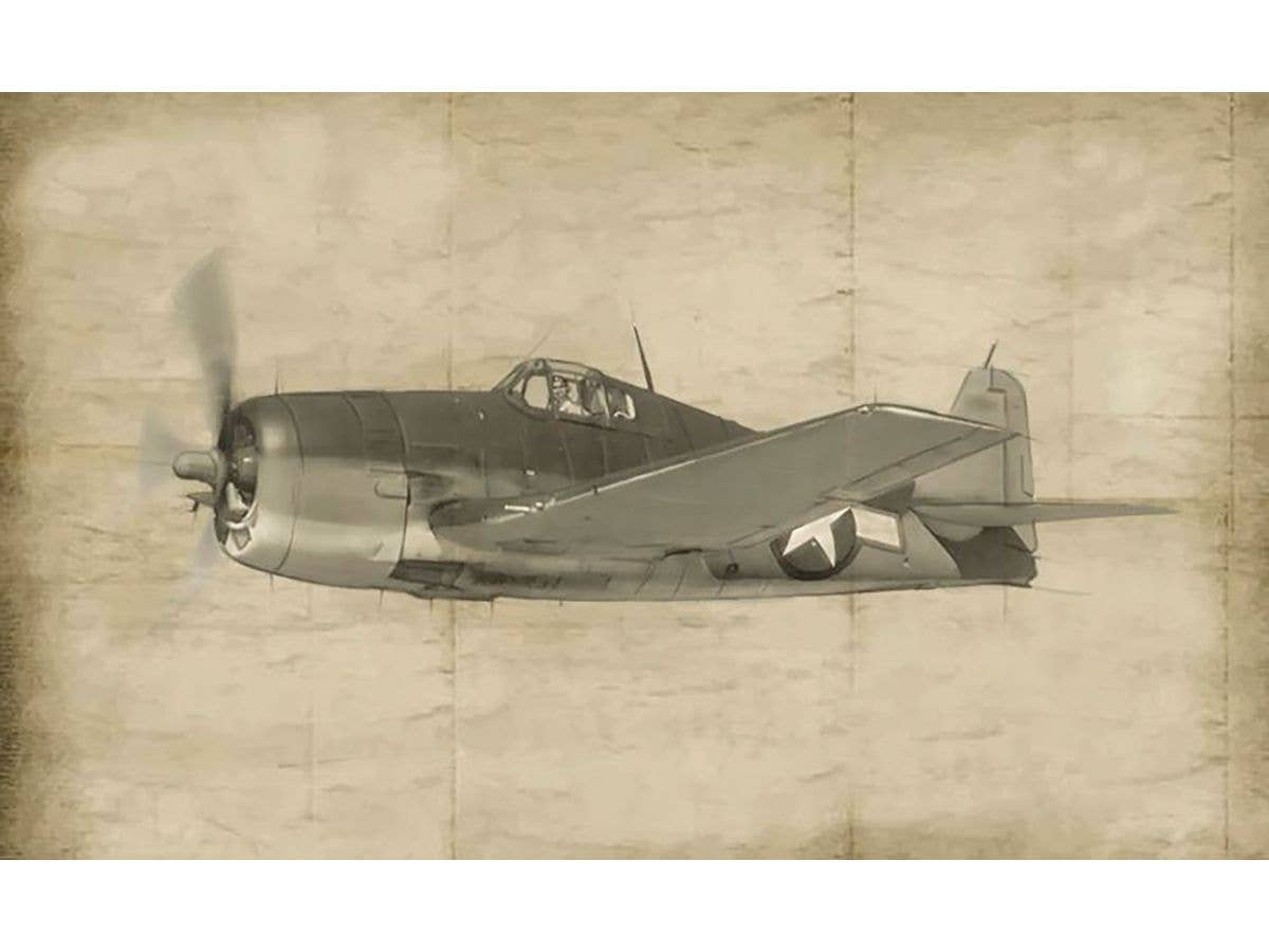 WWII US Navy F6 F-3 Hellcat