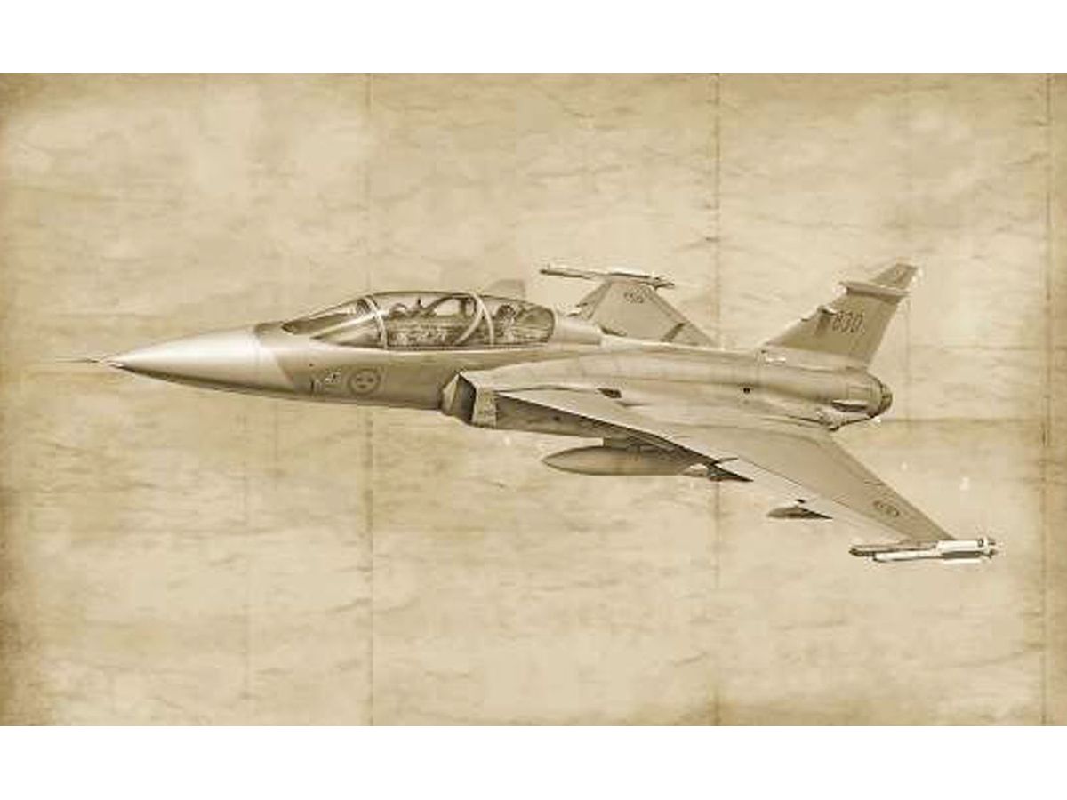 Swedish Air Force JAS39 Gripen two-seater type