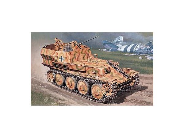 WW.II German Army 38 (t) Anti-aircraft Tank Sd.Kfz.140 Gepard