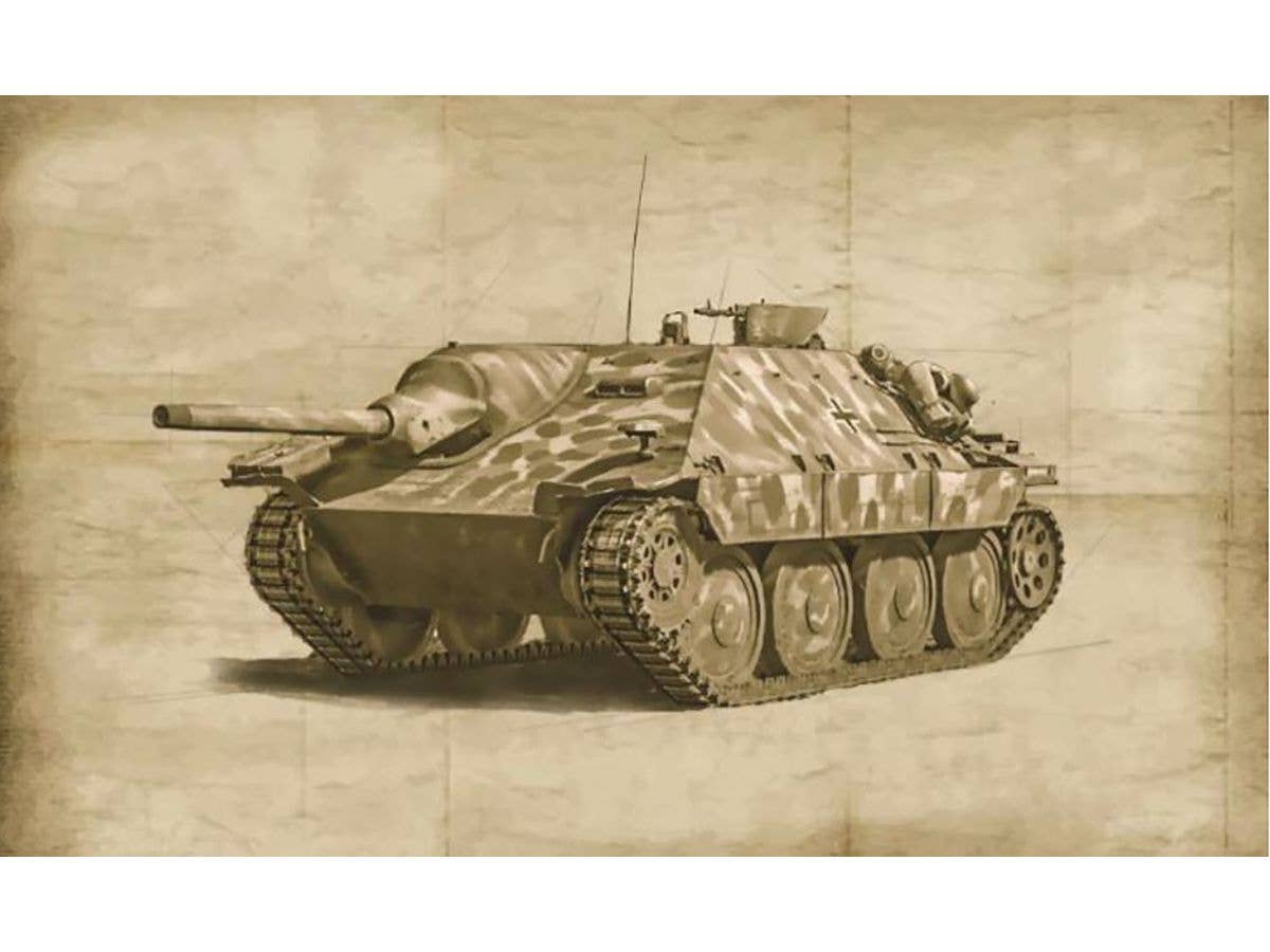 WWII German Tank Destroyer 38 ( t ) Hetzer