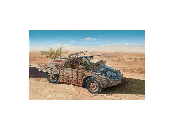 WW.II Italian Army Wheeled Reconnaissance Vehicle Camionetta AS.42 Sahariana