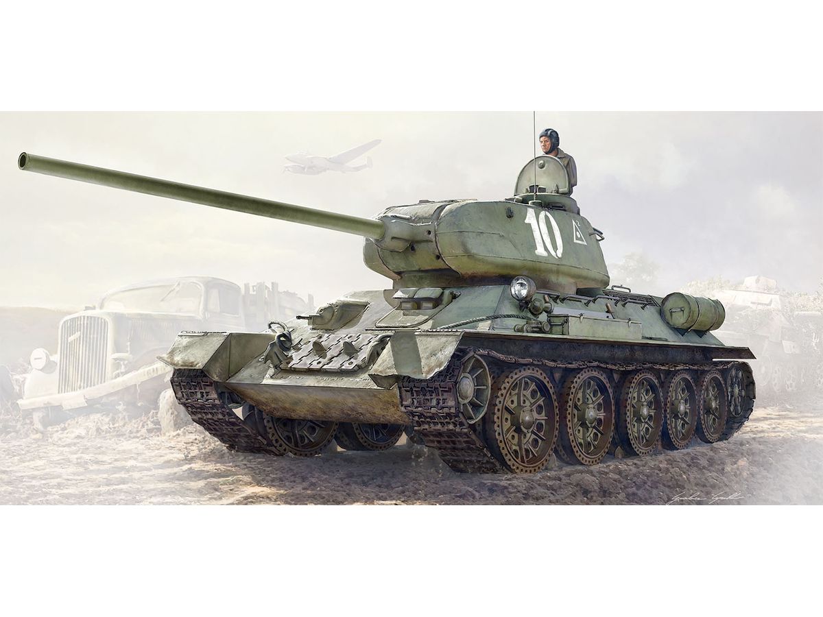 TANKS OF THE WORLD WW.II Soviet Army T-34/85