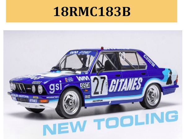 Bmw 520I (E28) 1982 Spa 24 Hours #27 A.Cudini / H.Regout / A.Peltier
