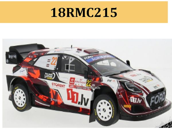 Ford Puma Rally1 Hybrid 2024 Rally Poland #22 M.Sesks / R.Francis