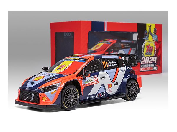 Hyundai I20 N Rally 1 2024 Rally Japan #11 T.Neuville/M.Wydaeghe (World Champion Edition)