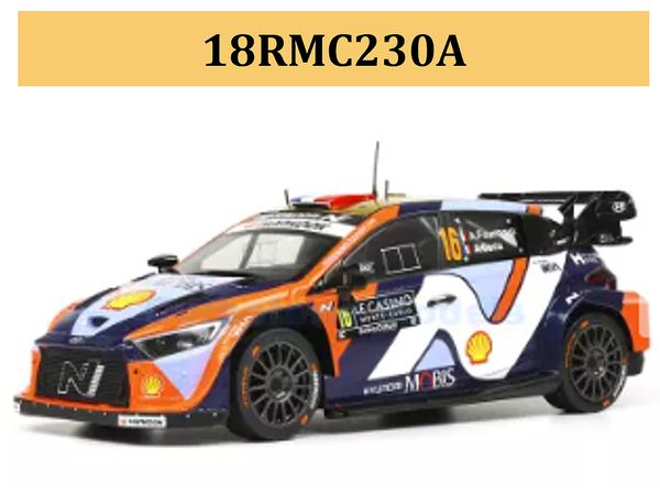 Hyundai I20 N Rally 1 2025 Rally Monte Carlo #16 A.Fourmaux / A.Coria