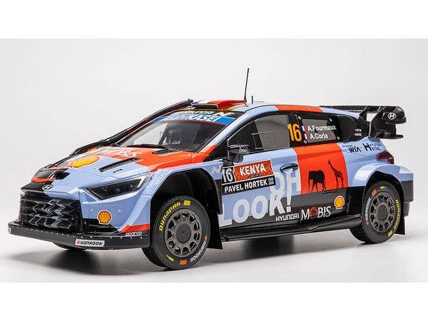 Hyundai i20 N Rally1 2026 Rally Kenya #16 A.Fourmaux/A.Coria