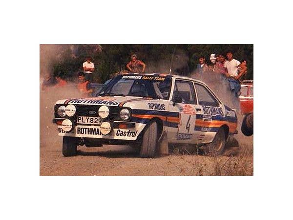 Ford Escort MK II RS 1800 1980 Rallye Sanremo # 4 A.Vatanen / D.Richards