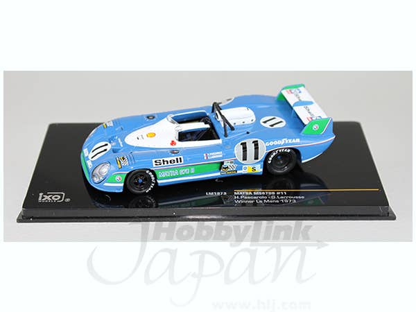 Miniature Spark 1/18 - Matra MS670 B - Vainqueur Le Mans 1973, Résine, Neuve