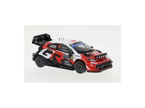 Toyota GR Yaris Rally 1 2026 Rally Monte Carlo #18 T. Katsuta/A. Johnston with light pod