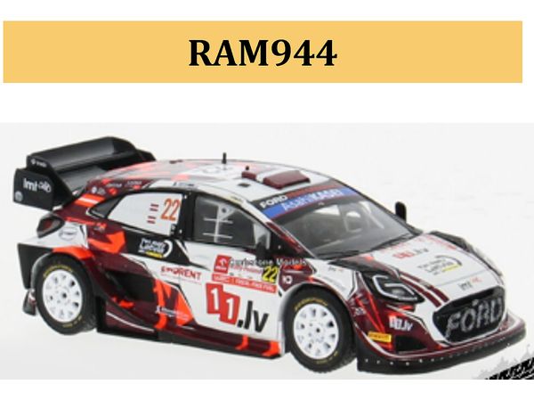 Ford Puma Rally1 Hybrid 2024 Rally Poland #22 M.Sesks / R.Francis