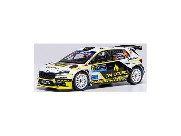Skoda Fabia Rs Rally 2 2025 Rallye Monte Carlo #21 N.Gryazin / K.Aleksandrov