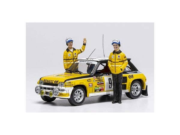 Renault 5 Turbo 1981 Monte Carlo Rally Winner #9 J. Ragnotti/J.M. Andre (with figure)