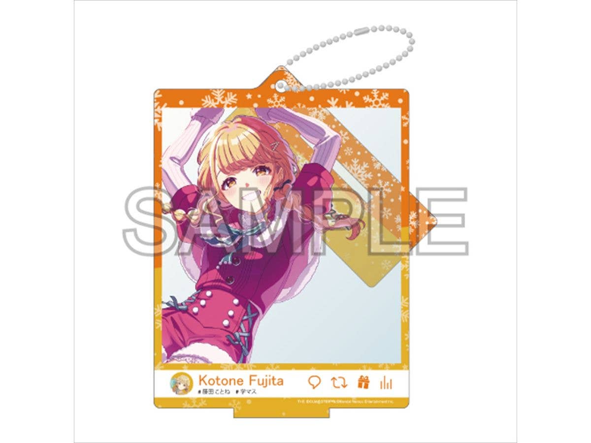 Gakuen Idolmaster: Selfie-Style Acrylic Stand White Night! White Wish! Fujita Kotone Ver.