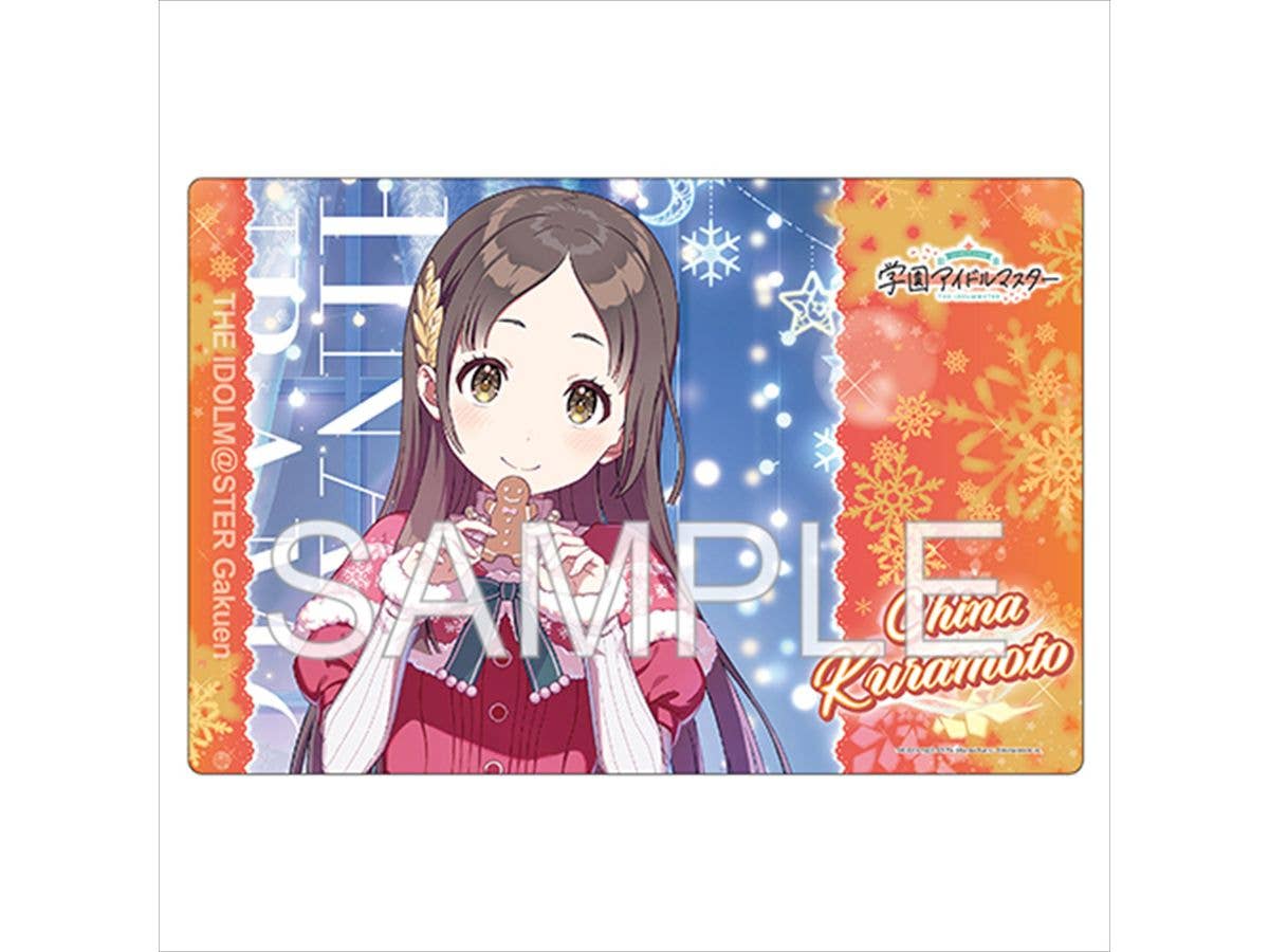 Gakuen Idolmaster: Gaming Mouse Pad Wonder Scale 24 Christmas Kuramoto China Ver.