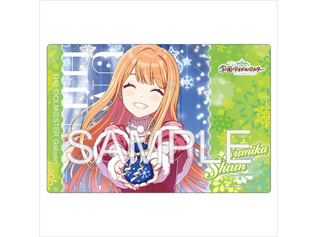 Gakuen Idolmaster: Gaming Mouse Pad Tame-Lie-One-Step 24 Christmas Shiun Kiyoka Ver.