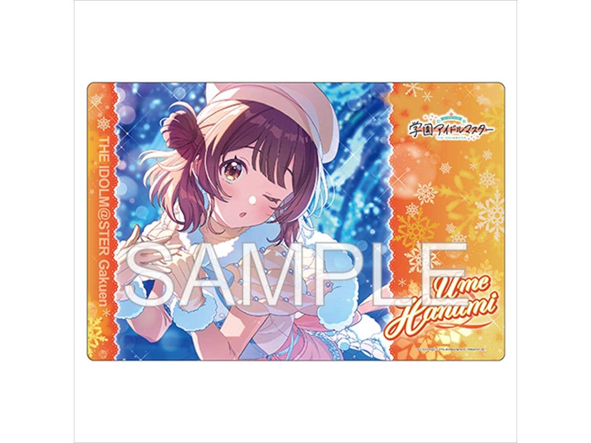 Gakuen Idolmaster: Gaming Mouse Pad White Night! White Wish! Yume Hanaumi Ver.