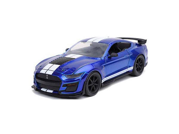 2020 Ford Mustang Shelby GT500 Glossy Blue / White Line