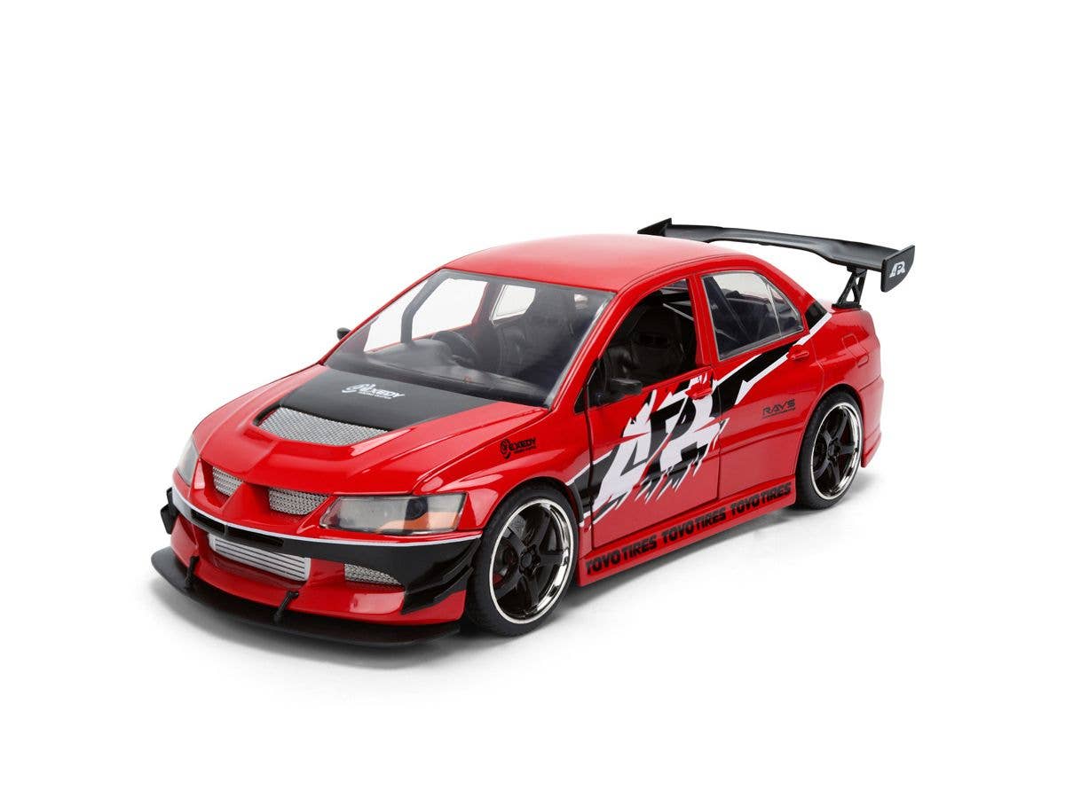 F & F3 Mitsubishi Lancer Evolution IX Red
