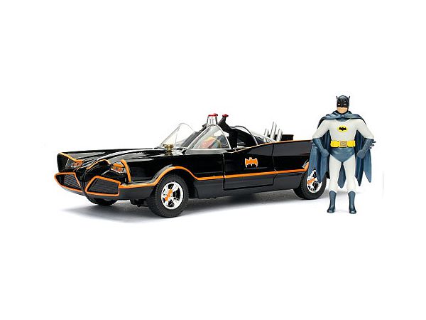 Batmobile (Classic TV Series) with Batman Figure