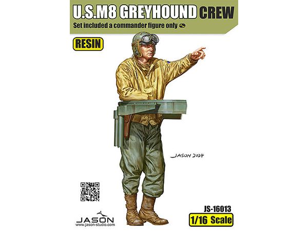 US M8 Greyhound Armored Vehicle Commander