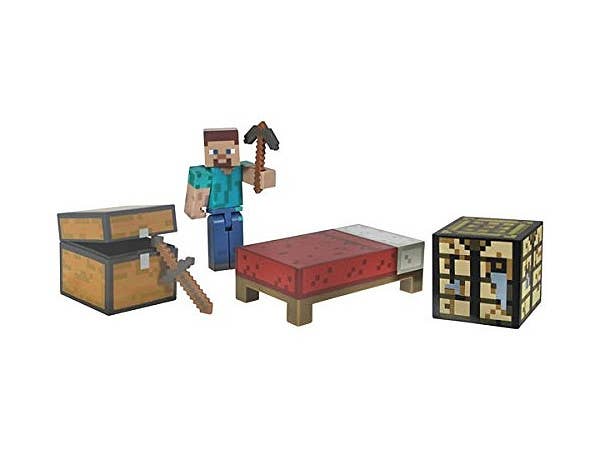 Minecraft Action Figure Survival Pack