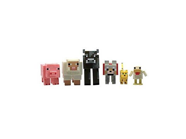 Minecraft Action Figure Animal 6pack