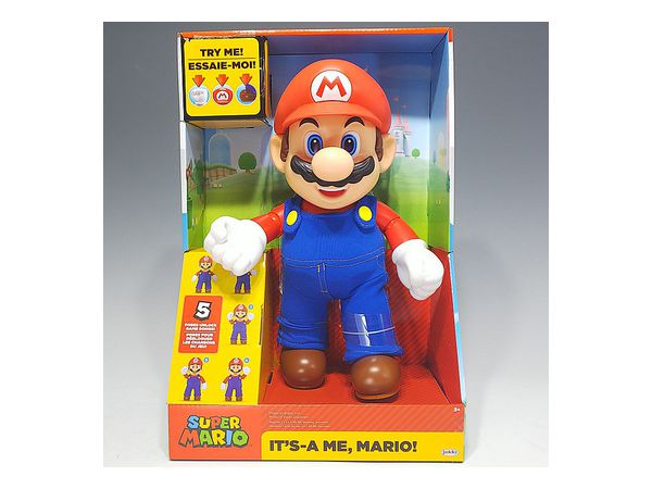 Its-A ME MARIO Super Mario: 12-inch Talking Figure