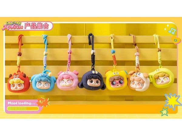 QKID Emotional Explosion Monster Earphone Case 1Box 6pcs