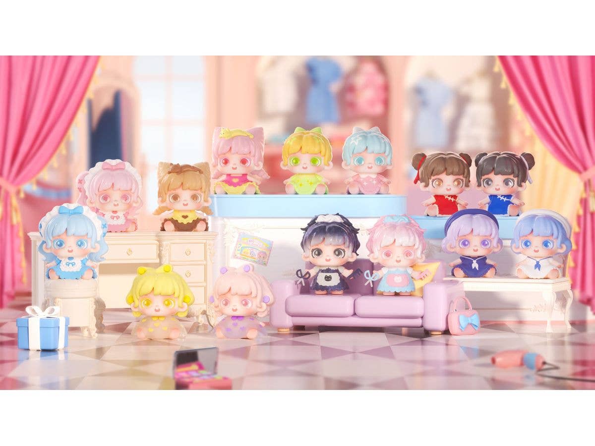 Miana Transformable Styling House Series Mini Trading Figures 1Box 12pcs