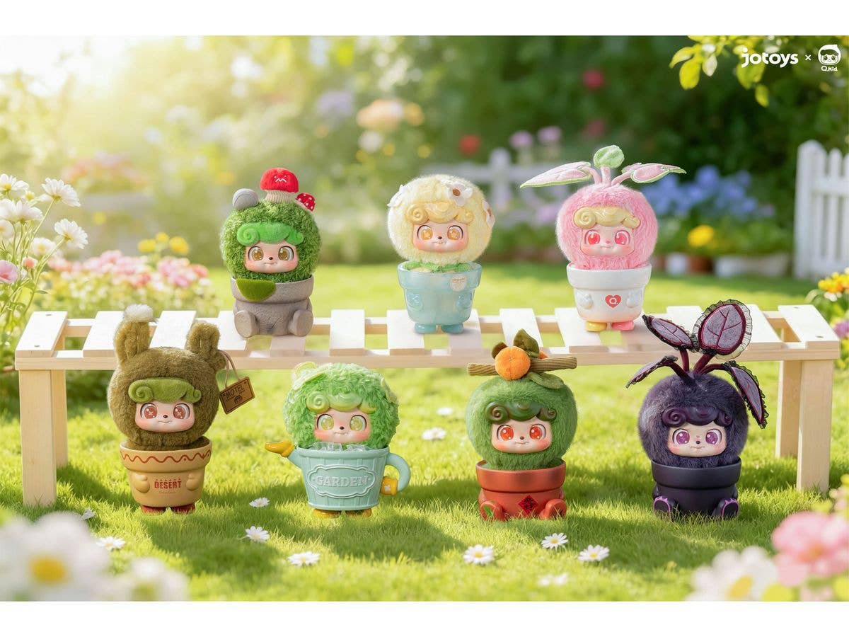 Q.Kid Happy Garden Series Trading Plush 1Box 6pcs