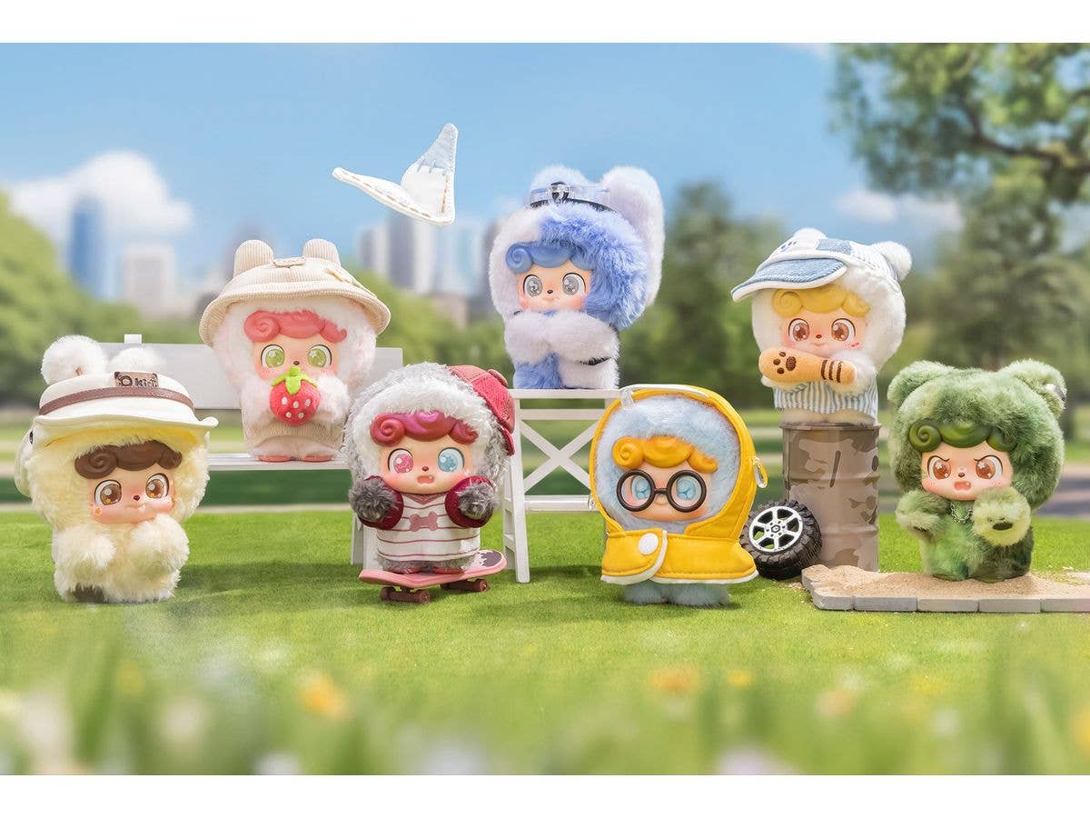 Q.KID Outdoor Activities Series Trading Plush 1Box 6pcs