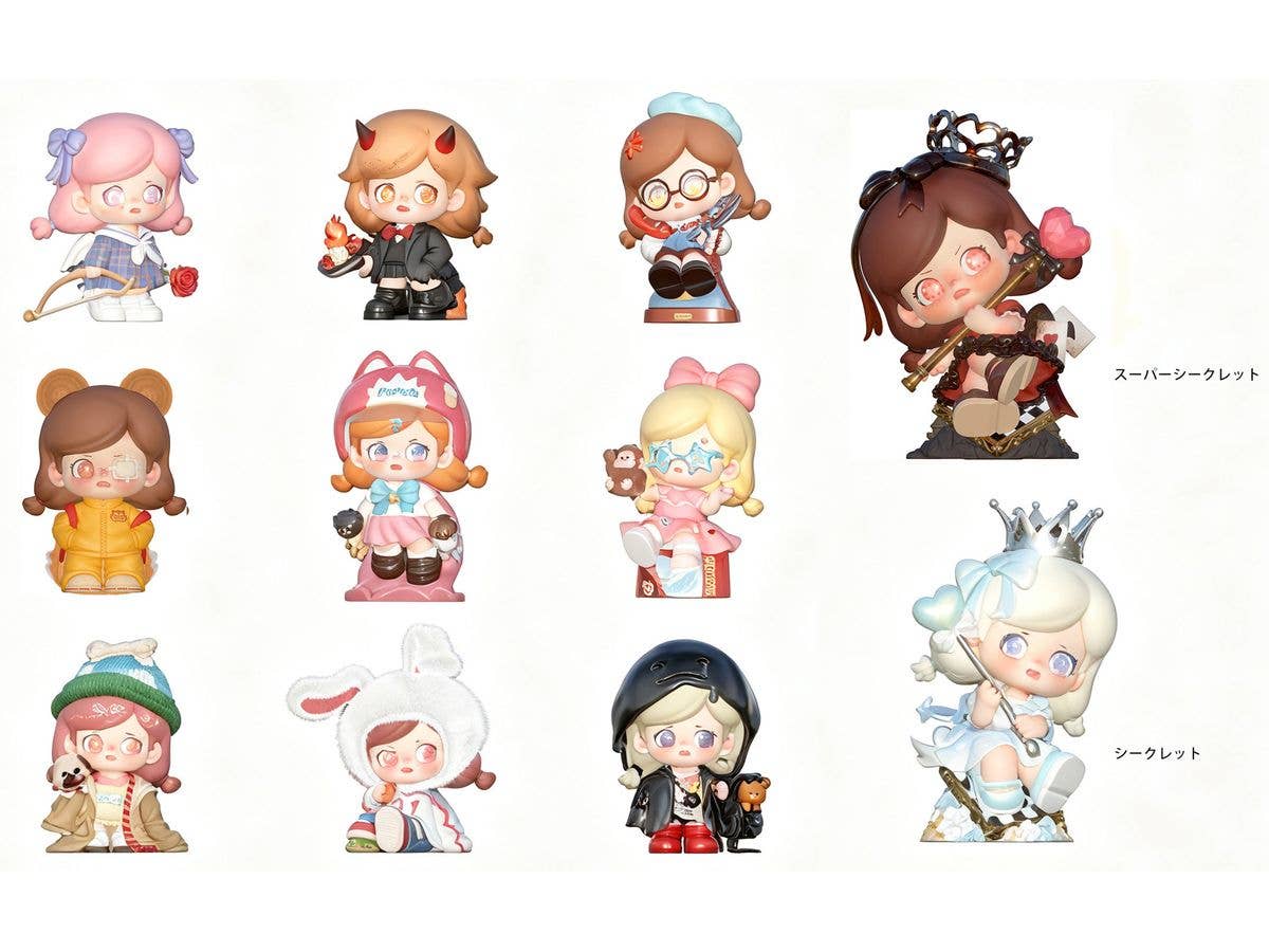 KOKOSA Different Girls Series Trading Figure 1Box 9pcs