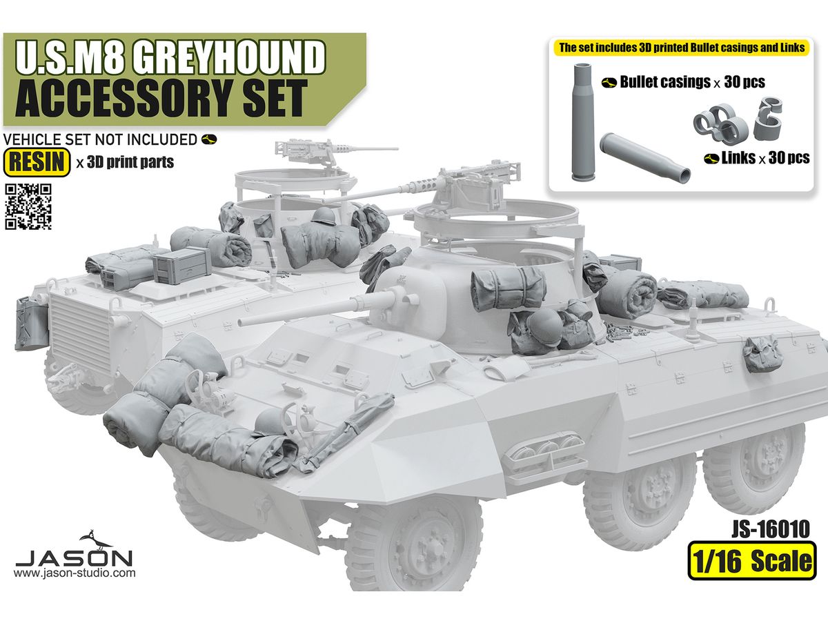 U.S.M8 Greyhound accessory set