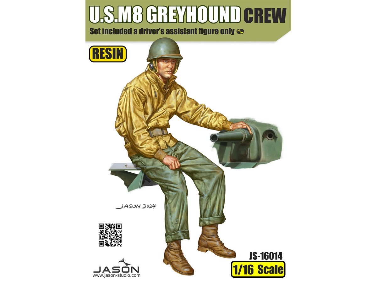 U.S.M8 Greyhound driver's assistant  figure