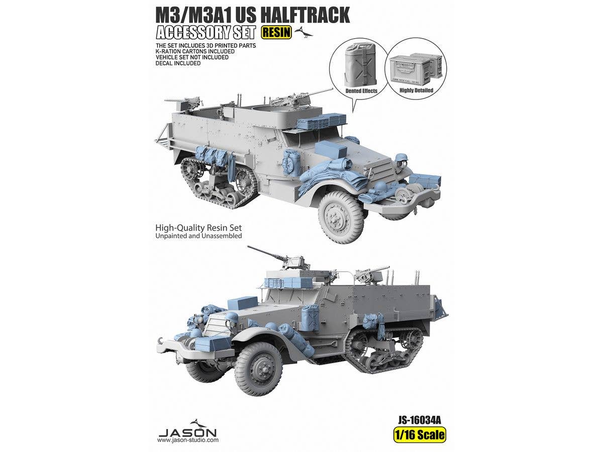 M3/M3A1 US HALFTRACK ACCESSORY ADDITIONAL SET