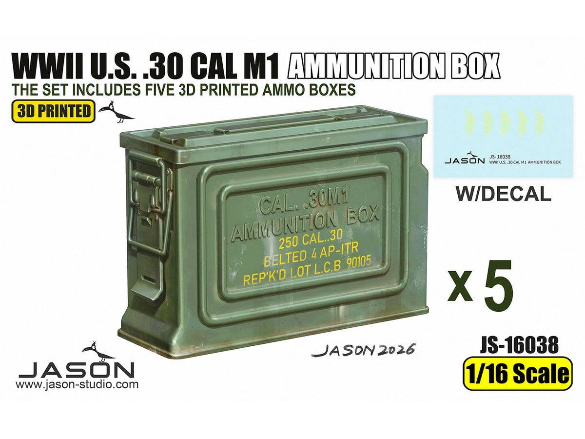 WWII U.S. .30 CAL M1 AMMUNITION BOX