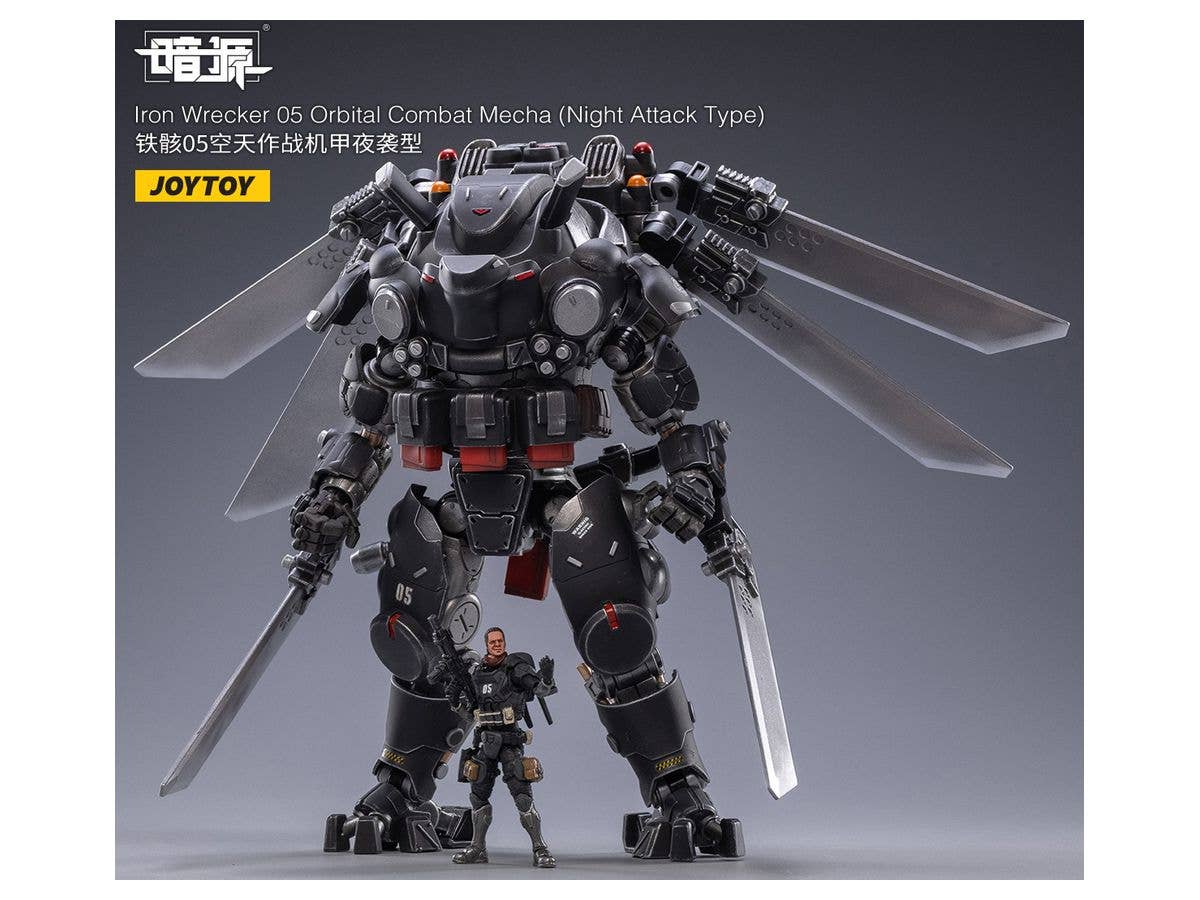 Iron Wrecker 05 Orbital Combat Mecha (Night Attack Type)
