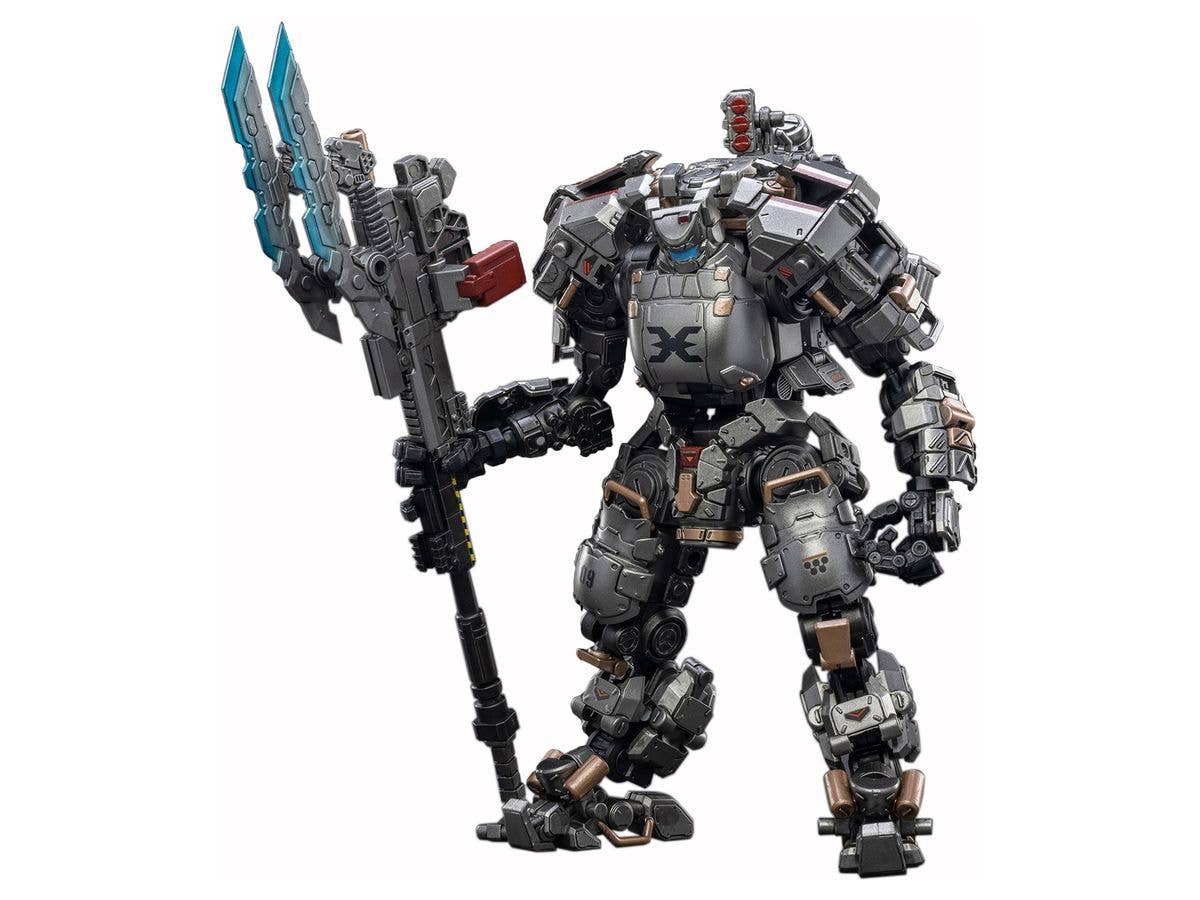Dark Source Steelbone 09 Fighting Mecha Silver Guardian
